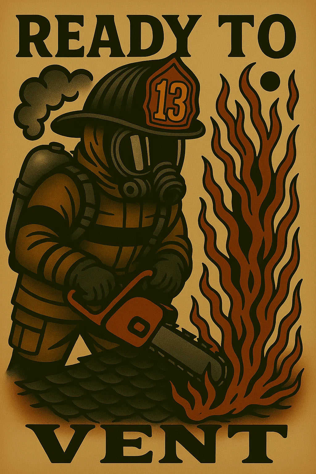 Ready to Vent Sticker