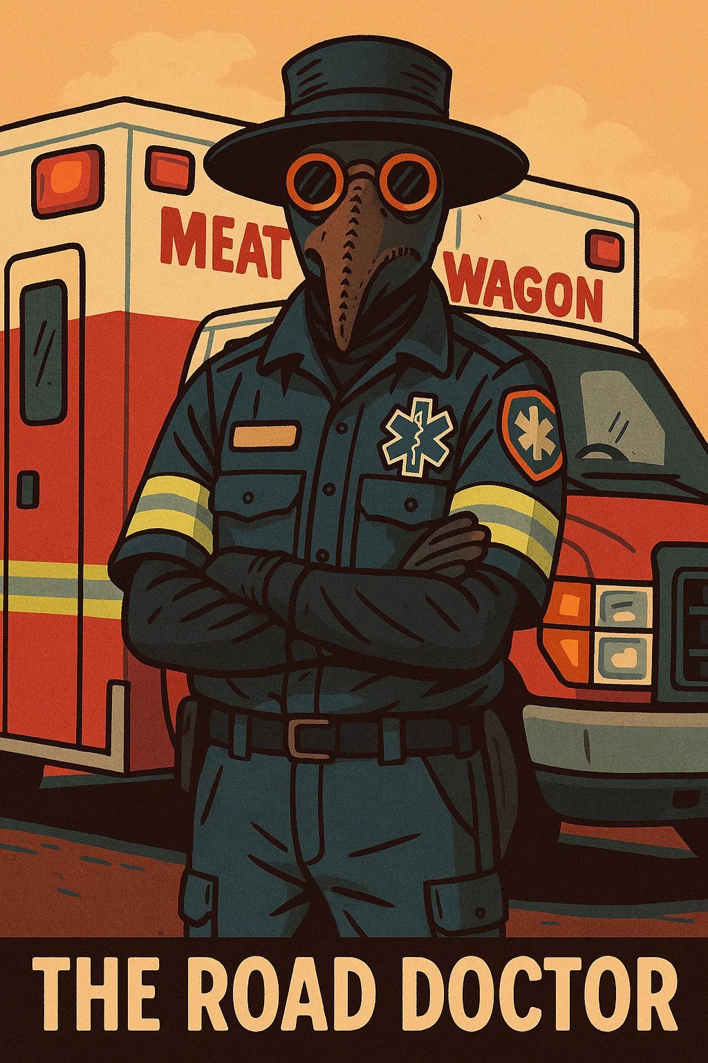 The Road Doctor Sticker