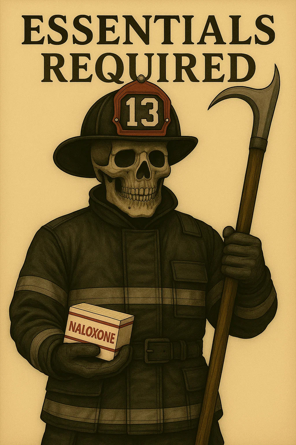 Essentials Required Sticker