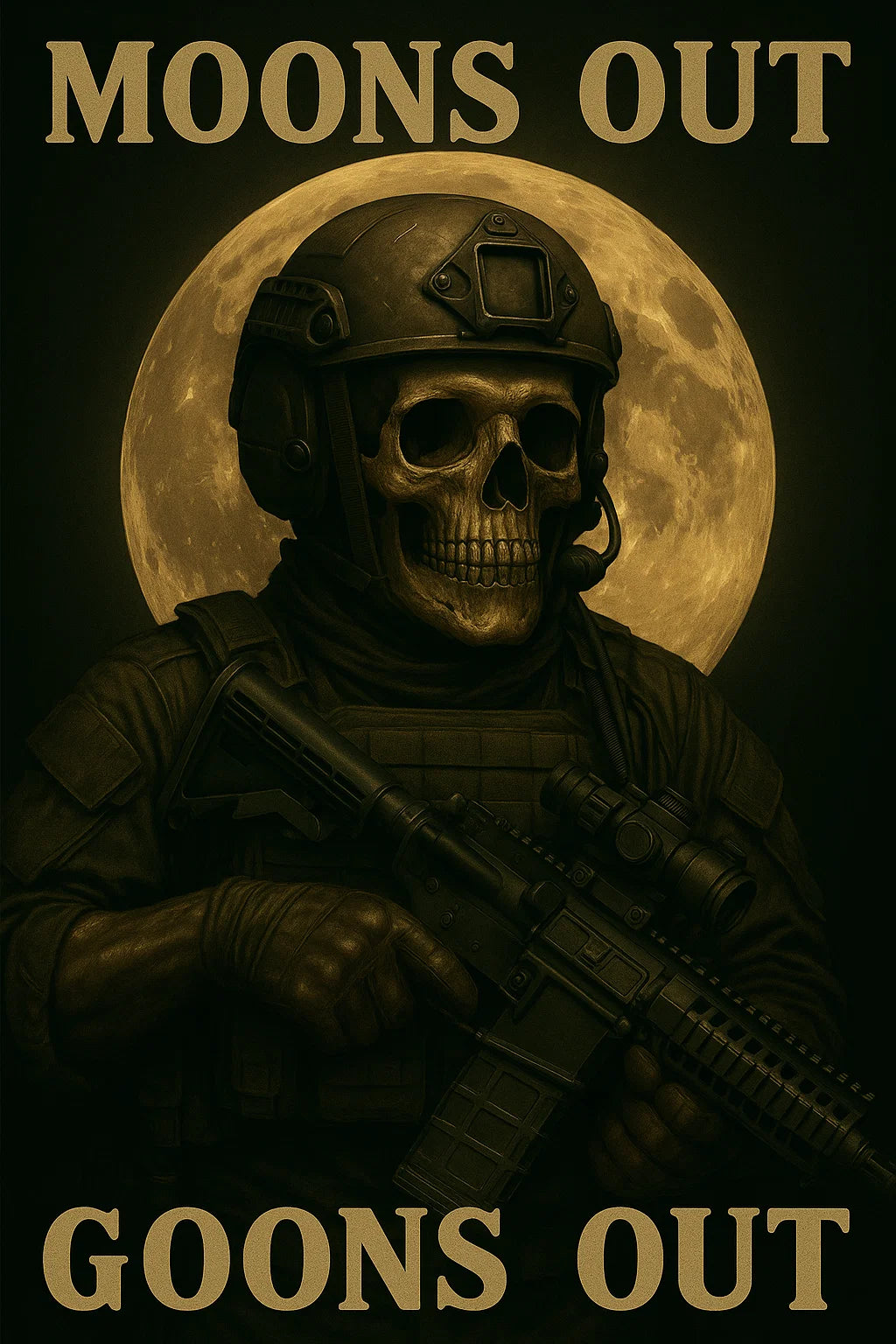 Moons Out, Goons Out Sticker